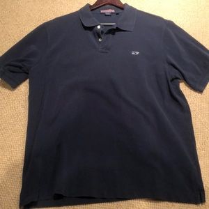 Vineyard Vines navy blue polo
